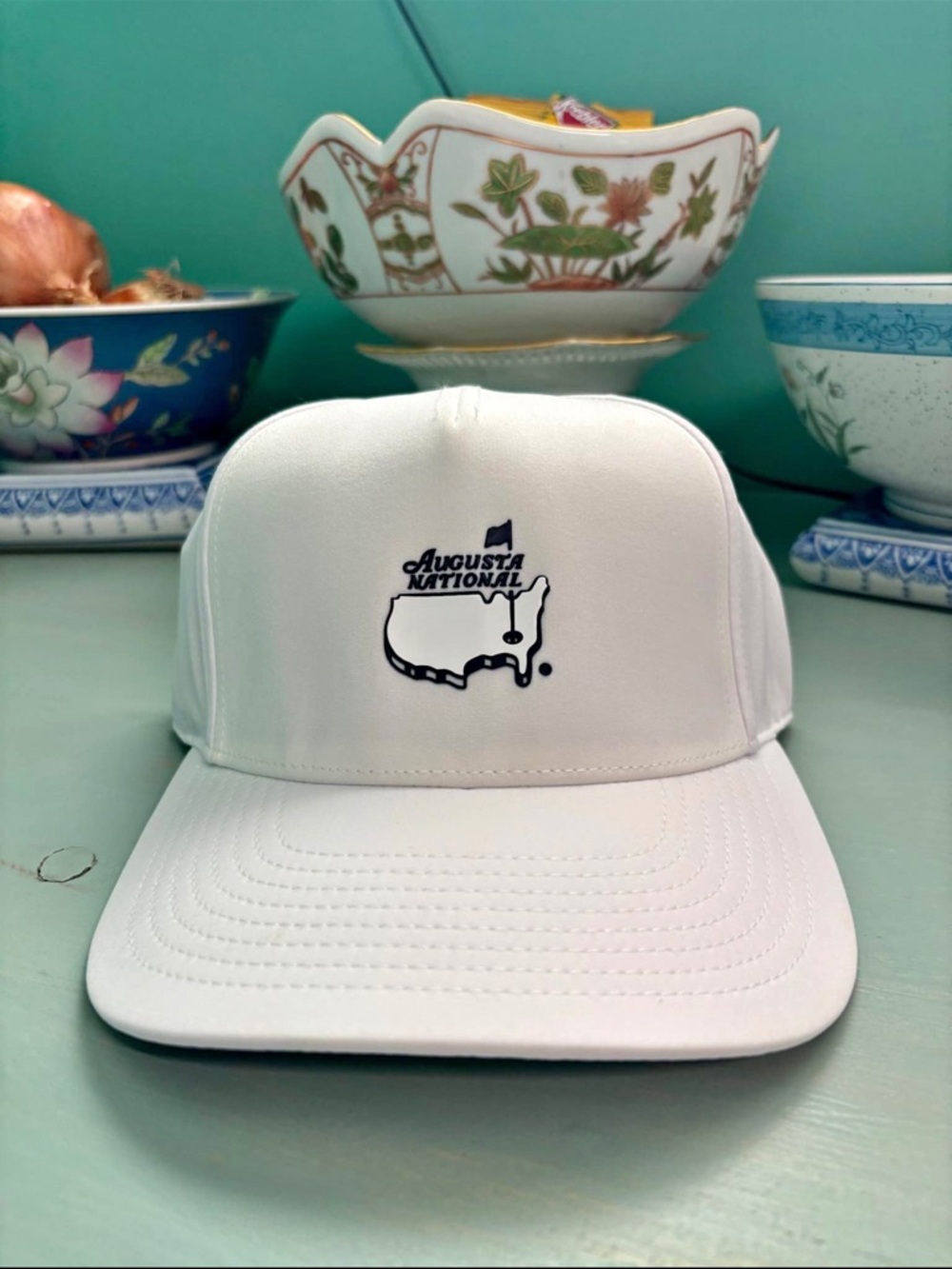 White Golf Cap